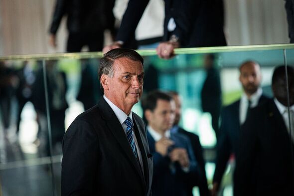 Le président Bolsonaro prononce un discours après l'élection.