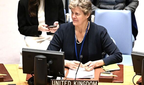 L'ambassadrice britannique auprès des Nations Unies, Barbara Woodward, a déclaré que le soutien de l'Iran à la Russie 
