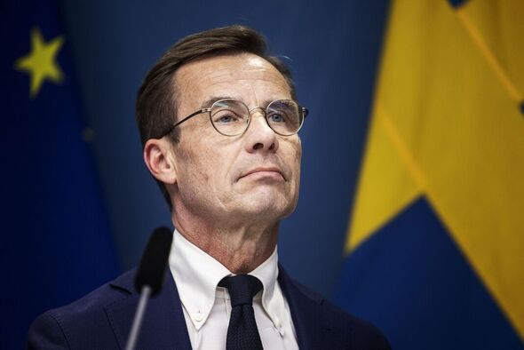 Le Premier ministre suédois Ulf Kristersson.
