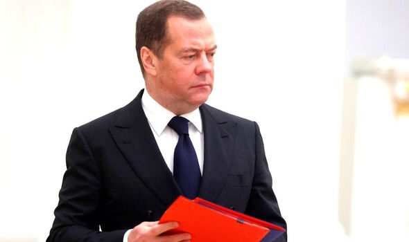 Le chef adjoint du Conseil de sécurité de la Russie, Dmitry Medvedev. 