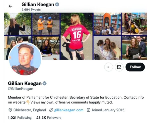 Le compte Twitter du secrétaire d'État à l'éducation piraté lors d'une attaque embarrassante à Noël.