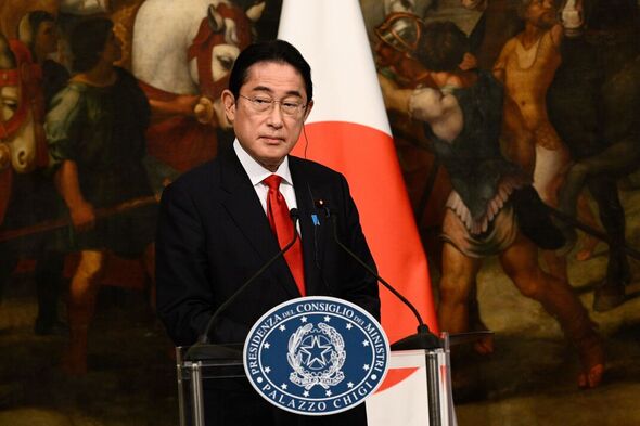 Le Premier ministre japonais Kishida en visite en Italie