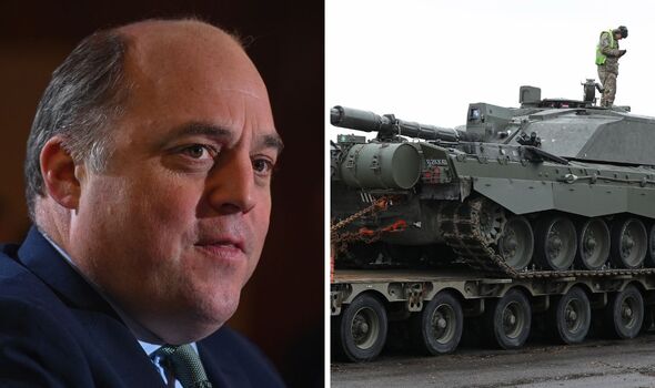 Ben Wallace envisage d'envoyer des chars Challenger-2 en Ukraine
