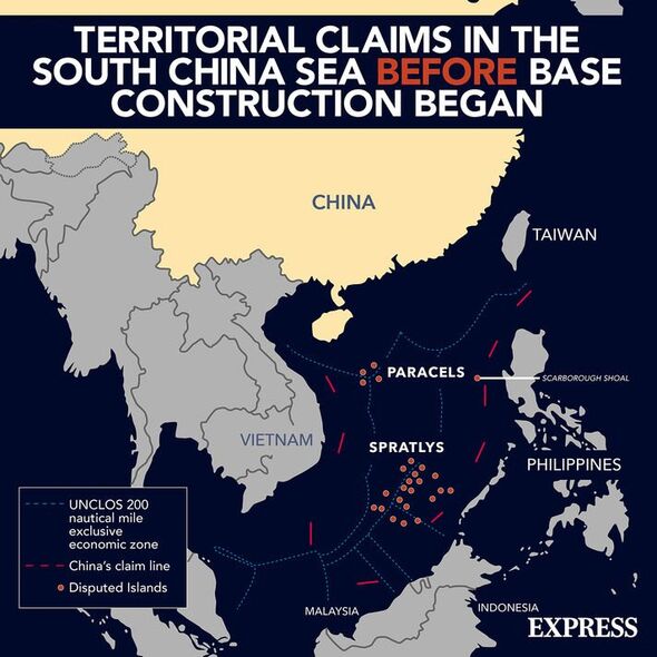 La mer de Chine méridionale avant les bases chinoises
