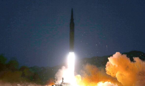 La Corée du Nord a effectué un tir d'essai de missile hypersonique le 11 janvier 2022. 