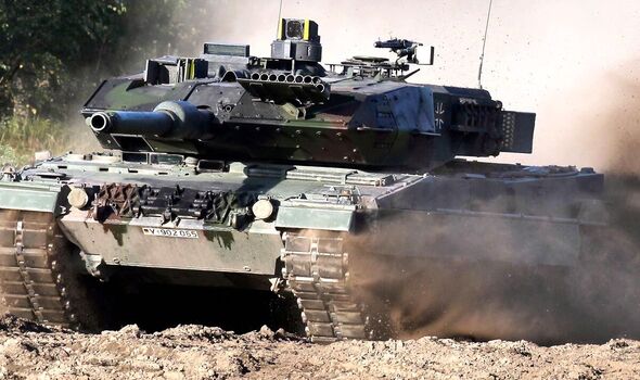 Chars Leopard 2 de fabrication allemande 