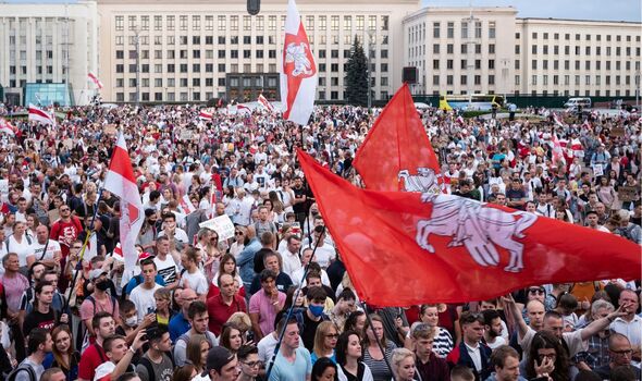 Biélorussie : des manifestations pro-démocratiques ont éclaté après les élections contestées de 2020 dans le pays.