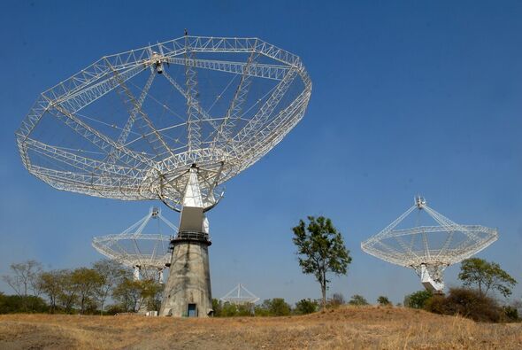 Les radiotélescopes en Inde 