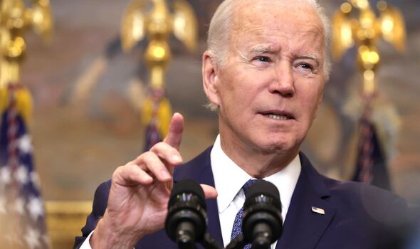 Le président américain Joe Biden annonce des promesses de chars d'assaut.