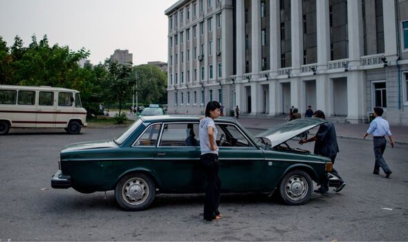 Voitures Volvo en Corée du Nord