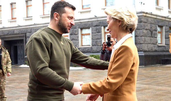 Zelensky accueille Ursula von der Leyen à Kyiv jeudi 