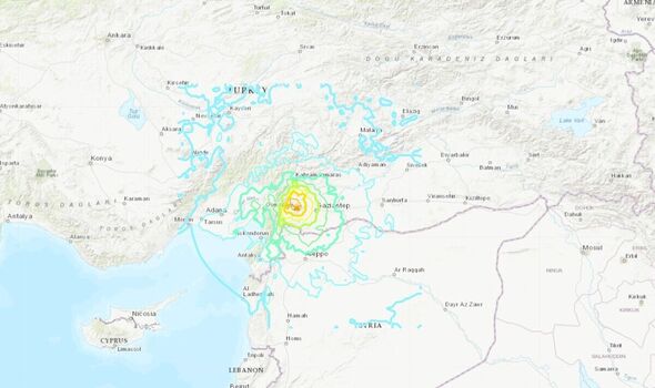 Le tremblement de terre a pris naissance dans la principale capitale de la province turque de Gaziantep