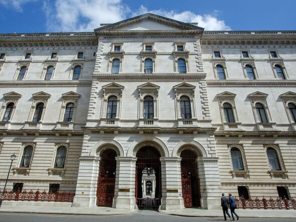 Quartier gouvernemental de Whitehall à Londres