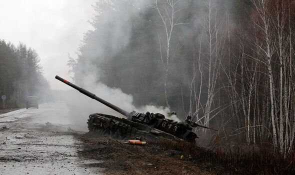 Les chars russes ont été détruits