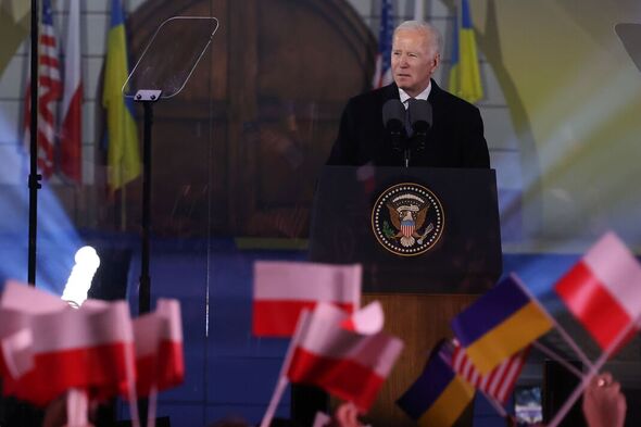Discours du président Joe Biden à Varsovie