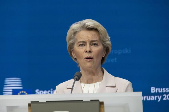 Conférence de presse d'Ursula Von Der Leyen après le sommet du Conseil européen