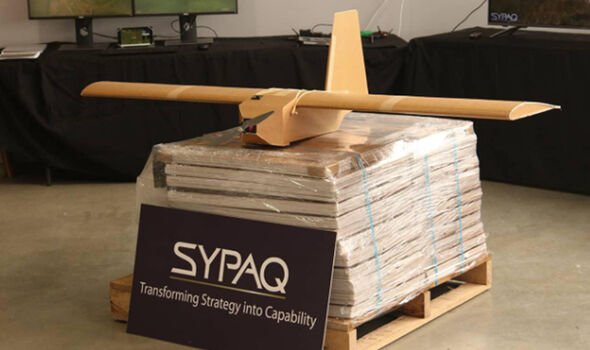 Le drone en carton de Sypaq