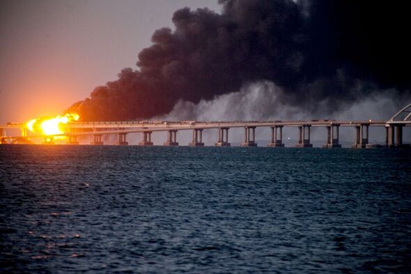 Explosion du pont de Crimée