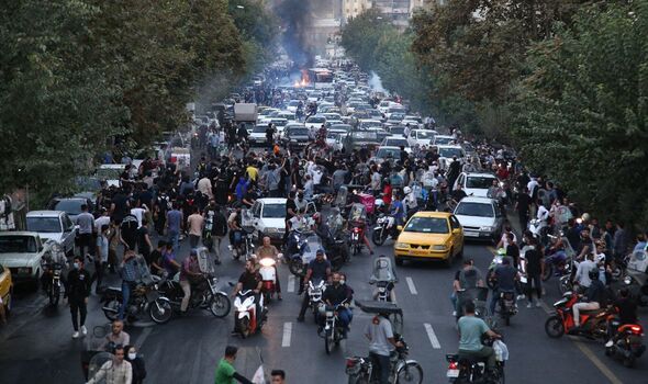 Manifestation iranienne à Téhéran