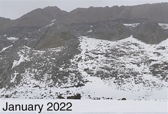 L'enneigement à Svarthamaren en 2022