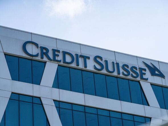Des bureaux du Credit Suisse à Singapour au milieu de la crise bancaire