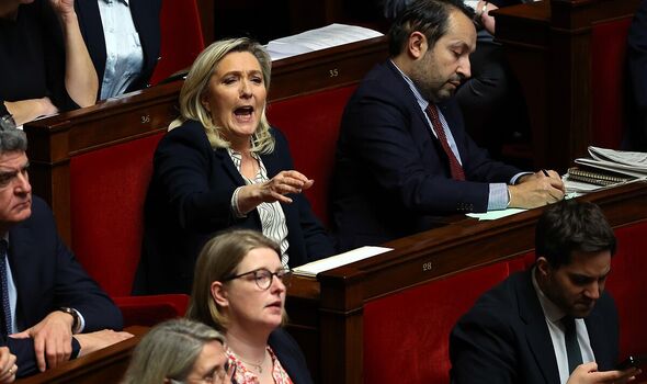 Le Pen était furieuse 