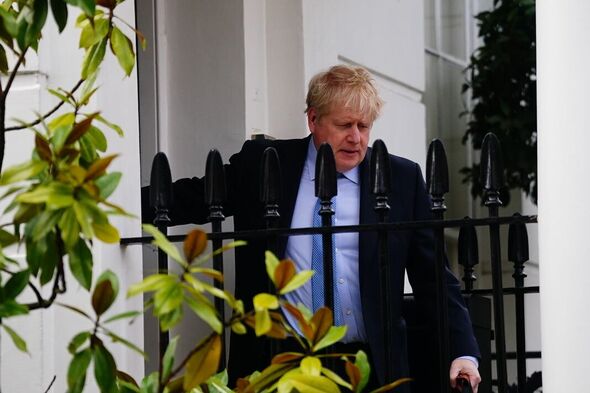 Boris Johnson quitte la maison le 22 mars