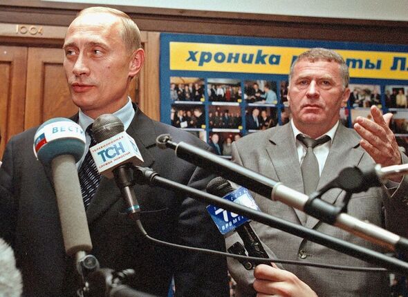 Vladimir Poutine photographié en 1999