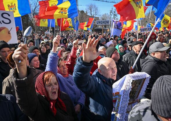 Manifestations pro-russes en Moldavie