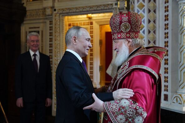 Patriarche Cyrille et Poutine 
