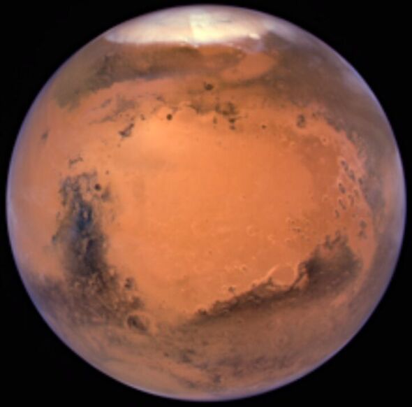 Mars, capturée par la sonde Hope