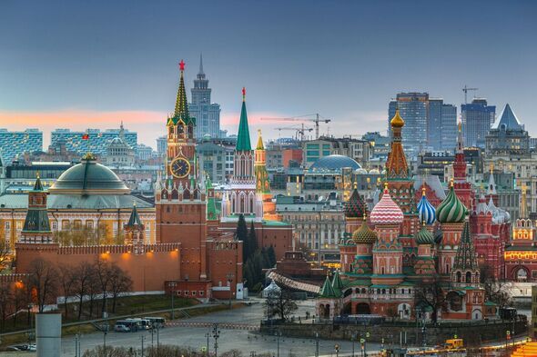 Monuments de Moscou : Kremlin, cathédrale Saint-Basile, tour Spasskaïa