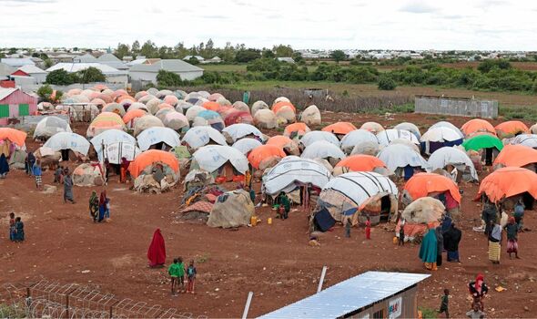 Des centaines de milliers de personnes vivent dans des camps à Baidoa
