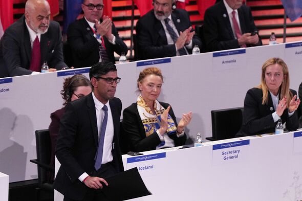 Sunak au sommet du Conseil de l'Europe 