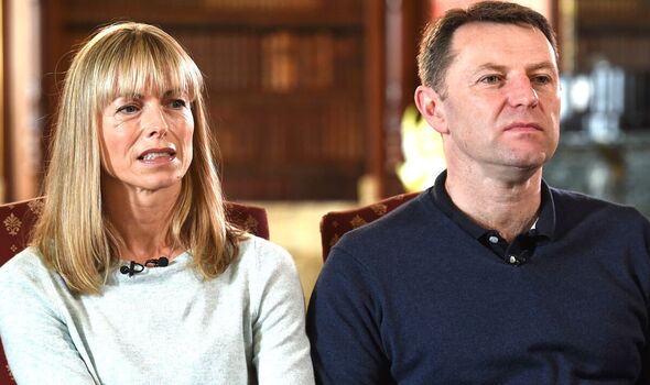 Kate et Gerry McCann sont vus lors d'une interview avec Fiona Bruce de la BBC en 2017 