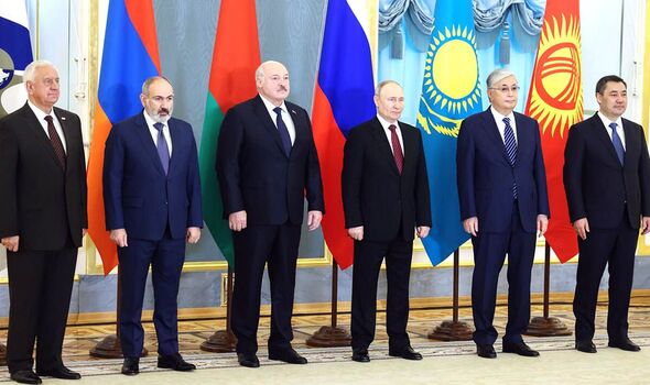 Poutine a accueilli les dirigeants de l'Union économique eurasienne à Moscou en mai 