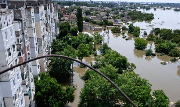 Inondations catastrophiques en Ukraine